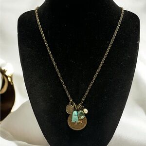 Liz Palacios S.F. Taurus Charm Necklace 20” + 2”